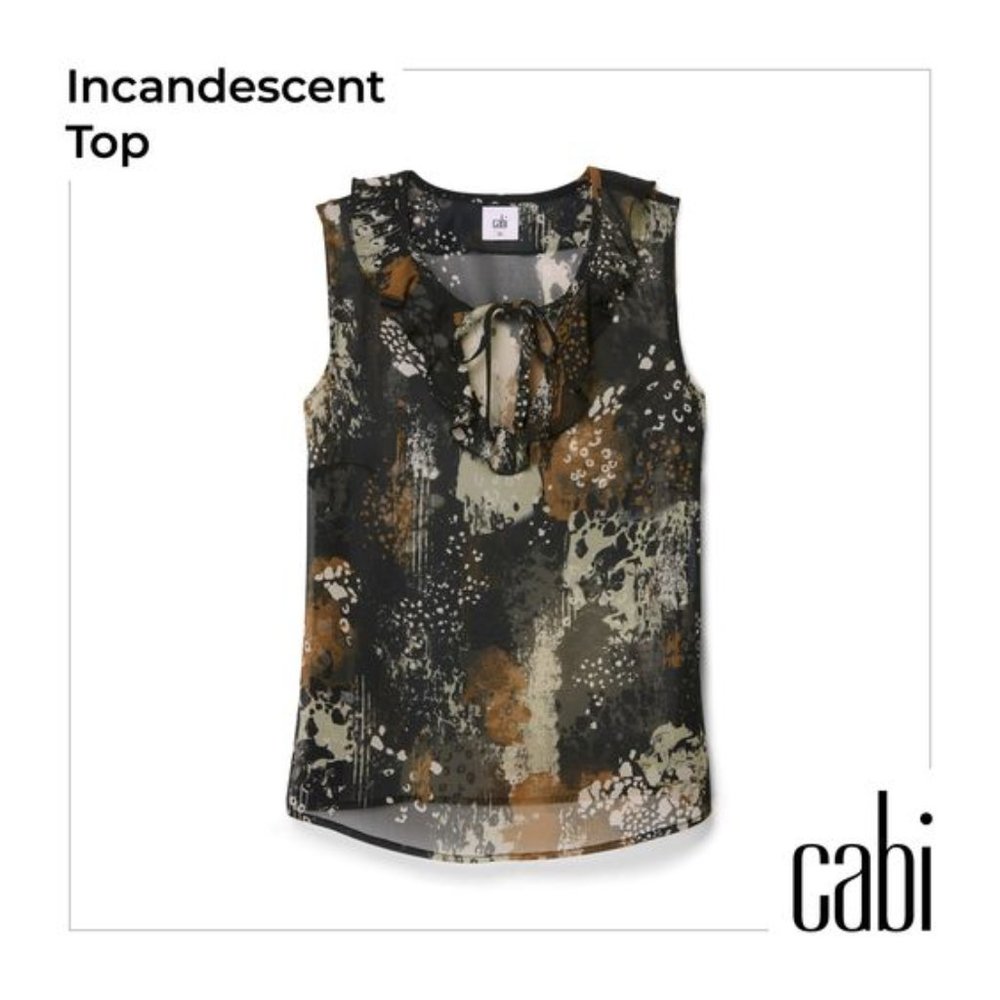 CAbi Incandescent Top #4185-NEW!!!